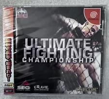 ULTIMATE FIGHTING CHAMPIONSHIP for Sega Dreamcast BRAND NEW Japan Import