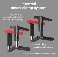 Jayflex CrossGrips Compact Pull Up Bar Handles for Door Frame 250 lb Capacity