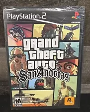 Grand Theft Auto: San Andreas Sony PlayStation 2 PS2 BRAND NEW SEALED