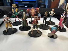 ONE PIECE Figure lot of 9 Set sale Anime Goods Luffy and Straw hat Crew