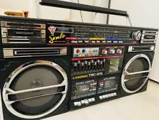 LASONIC TRC 975 JUMBO BOOMBOX Radio Cassette Player with Original Box