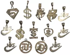 LOT 14 Hip Hop Rapper Bling Ruff Ryders Cash Money Nike Detroit D12 Pendants