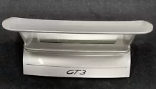 OEM Porsche 911 996 GT3 ENGINE DECK LID SPOILER Trunk WING Silver