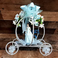 Cinderella Princess Coach Carriage Fairy Tale Sweet 16 Centerpiece 13.5"Tx13"L