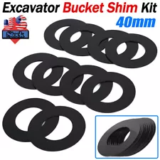 40MM Excavator Skid Steer Bucket Pin Shims For Cat Kubota Deere Komatsu Kobelco