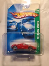 HOT WHEELS TREASURE HUNT ENZO FERRARI #9 OF 12 WITH RED SEATS- BLK ITER. A1