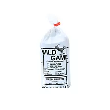 2 LB GROUND MEAT BAG, WILD GAME Not For Sale, 1000 BAGS