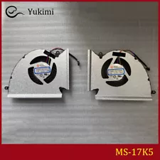 MS-17K5 PABD1A010SHR PABD1A010SHL FOR MSI GE77HX N499 CPU Graphics Cooling Fan