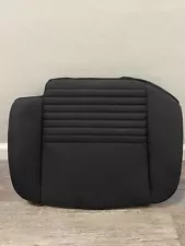 19-23 Ford Ranger Super Cab XL Drivers Rear Black Cloth Seat Bottom Cushion