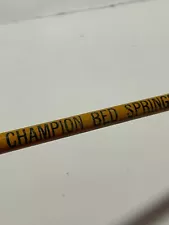 c.1930s Cleveland Ohio Champion Bed Springs Wooden Pencil