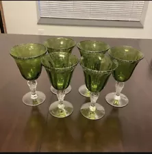 antique drinking glasses