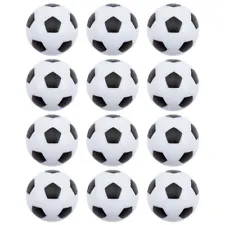 12-Pack 36mm Regulation Size Foosballs Replacement Balls. Table Soccer Accessory