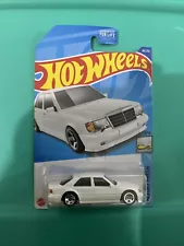 2022 Hot Wheels Mercedes-Benz 500 E Dollar General Exclusive White