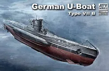 AFVClub German U-Boat Type VII B Submarine - Plastic Model Submarine Kit