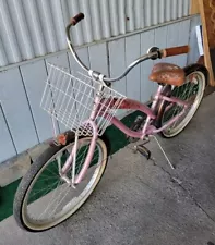 Nirve Lahaina Hawaiian Pink 1 Speed Women's Cruiser Bicycle