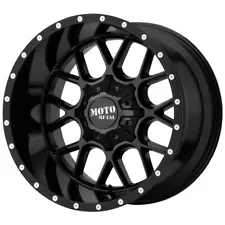 Moto Metal MO986 Siege 22x12 5x5"/5x5.5" -44mm Gloss Black Wheel Rim 22" Inch (For: 2004 Jeep Grand Cherokee)