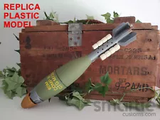 DUMMY M720 60mm Mortar Shell Round - Accurate Size Plastic Replica