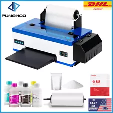 PUNEHOD A3 L1800 Roller DTF Printer Transfer Printer DIY T-Shirt Print Bundle