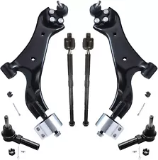 Front Lower Control Arms + Inner Outer Tie Rods Kit for Saturn Vue Suzuki XL-7