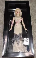 FRANKLIN MINT MARILYN MONROE VINYL DOLL IN BOX, HAPPY BIRTHDAY MR PRESIDENT