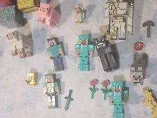 Minecraft Mini Figures And Accessories Bundle Free Shipping