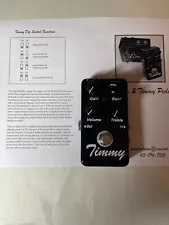 Timmy V1 Overdrive Guitar Effect Pedal