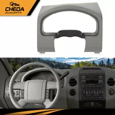 Fit For 2004-2008 Ford F-150 Instrument Cluster Speedometer Dash Bezel Trim Gray (For: 2005 Ford F-150)