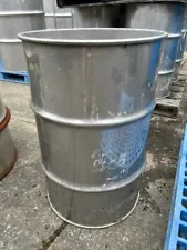 30 Gallon Stainless Steel Drum