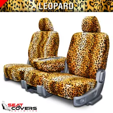 CUSTOM FIT LEOPARD FRONT & REAR SEAT COVERS for the 2011-2022 Chrysler 300