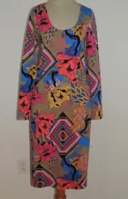 Nicki Minaj Colorful Stretchy Knit Dress sz SM