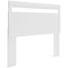 Flannia Modern Panel Headboard ONLY Queen White