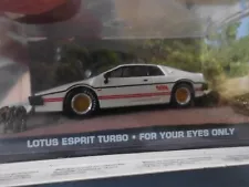 JAMES BOND CAR COLL LOTUS ESPRIT TURBO FOR YOUR EYES ONLY BRAND NEW SEALED