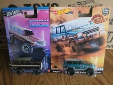 HOT WHEELS 1988 JEEP WAGONEER'S. BOTH FOR SALE