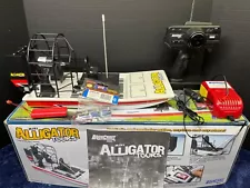 RC MINI ALLIGATOR TOURS AIRBOAT BY AQUACRAFT RTR W/ 2 Batteries!