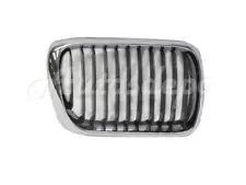 For 1997-1998 Bmw E36 3 Series 318 323 328 M3 Grille Chrome/Black Rh