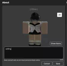 Roblox Headless Account!! With OG email. DC: starlitee2