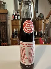 This Sale Is For (1) 1981 Junior Miss American 10 Oz Coca Cola Bottle.