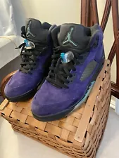 Nike Air Jordan Retro 5 Grape #136027-500, Size 10.5