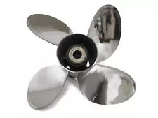 PBS2254 Predator Beast Stainless Steel 13 3/4 x 24 Pitch 4 Blade Boat Propeller