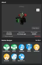 New Listing✨RARE 2008✨ OG ROBLOX ACCOUNT+SUPER STACKED "HEX HEAD" + SAFE! | ROBLOX ACCOUNTS