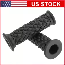 2 Motorcycle Hand Grips Bar End Handlebar Gel For Cafe Racer Dirt Bike ATV USA (For: Cagiva)