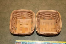 2004 Longaberger Berry Baskets - 2 pint size