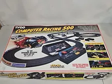 RARE NEW OLD STOCK 1989 TYCO Computer Racing 500 Slot Car Set. NEW UNUSED CONDIT