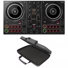 Pioneer DDJ-200 DDJ200 Portable Smartphone Tablet PC/Mac DJ Controller w Case