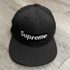 Supreme x New Era Box Logo Eye of Horus Fitted Hat 7 3/8 SS11