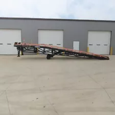 Discount Ramps 37' L x 81.5" W Steel Portable Yard Loading Ramp 22,000 LB Cap.