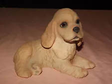 VINTAGE LIMITED ED DOG 1991 LENOX FINE PORCELAIN COCKER SPANIEL PUPPY