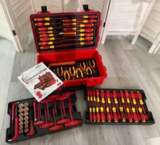 Lightly Pre-Owned Wiha 32800 Insulated Master Electricians Tool Set 80Pc