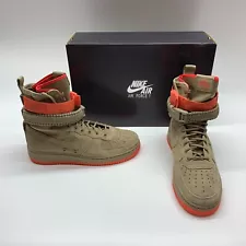 Nike SF AF1 864024 205 Khaki Coral Special Field Air Force 1 Boot Shoes Mens 8