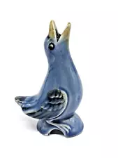 1940s Pottery Pie Bird Steam Vent Funnel Baking Bluebird Vintage